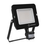 Ledvance LED projektør Kompakt sort 50W 5000lm 100D - 840 kold hvid | IP65 - symmetrisk - Bevægelses- og lyssensor