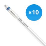 Fordelspakke 10x Philips LED Lysrør T5 MASTER (HF) High Efficiency 16.5W 2500lm - 840 kold hvid | 115cm - erstatter 28W