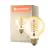 Ledvance Vintage 1906 LED E27 Globe guld 7W 600lm - 822 ekstra varm hvid | dæmpbar - erstatter 48W