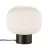Nordlux Bordlampe Milford Glas Sort | Egnet til 1x E27