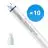 Fordelspakke 10x Philips LED Lysrør T8 MASTER (EM/Mains) High Output 18.2W 3100lm - 840 kold hvid | 150cm - erstatter 58W