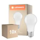 Fordelspakke 10x Ledvance Classic LED E27 Pære Matt 8.8W 806lm - 827 Ekstra Varm Hvid | Dagslys Sensor - Erstatter 60W