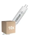 Fordelspakke 10x Osram LED Lysrør T5 (HF) High Efficiency 7W 900lm - 830 Varm Hvid | 55cm - Erstatter 14W